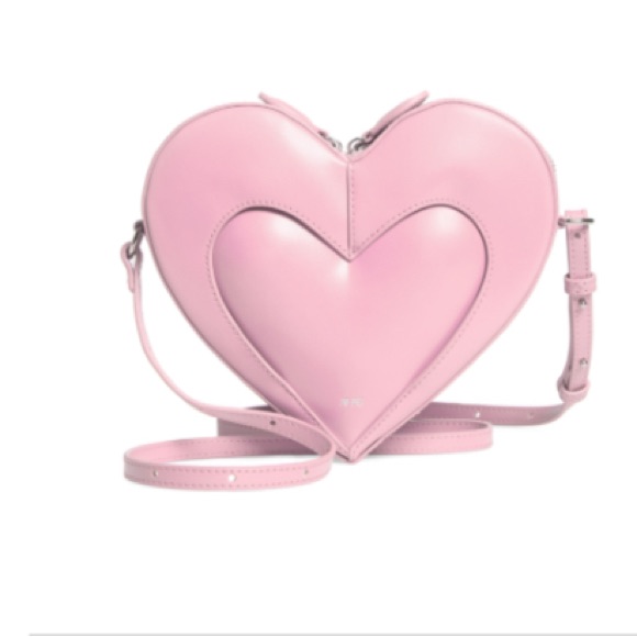 Jw Pei Francisca Faux Leather Heart Crossbody Bag